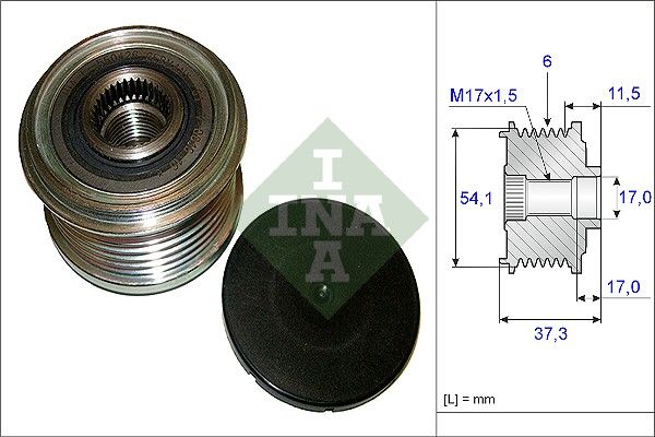 WILMINK GROUP Механизм свободного хода генератора WG1253724